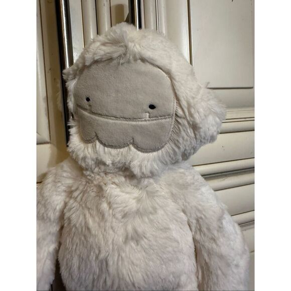 Slumberkins Kids Yeti Kin Single Big Foot Soft Plushie Toy White OS NWOT - Picture 2 of 8